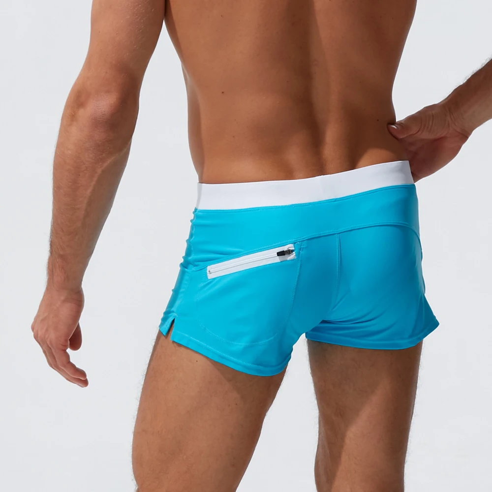 

Мужские однотонные плавки, летние быстросохнущие шорты для плавания, плавки, одежда для плавания, сексуальные брюки, одежда для плавания, пл...