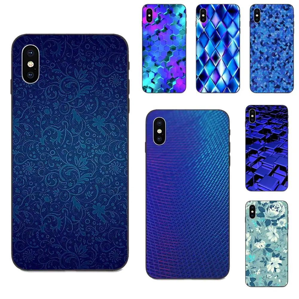 Мягкий модный чехол из ТПУ с синим рисунком! Cool для Huawei Honor 5A 6A 6C 7A 7C 7X 8 8A 8C 8X 9 9X 10 10i 20