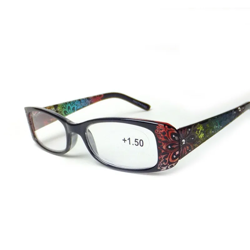 

Модные женские стильные очки для чтения с линзами из смолы высокой четкости износостойкие простые очки для пожилых людей