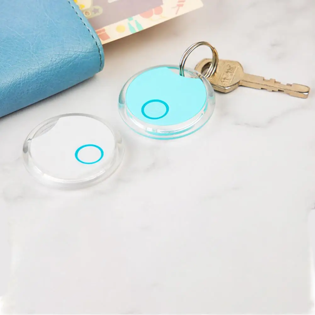 For Bluetooth Anti-Lost Locator Tracking Location Object Finder Crystal Round Smart Anti-lost | Электроника