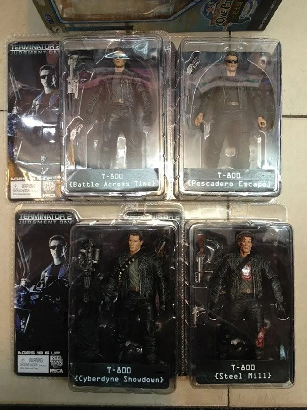 NECA искусственная эндоскопическая фигурка Terminator 2 экшн-фигурка модель из ПВХ