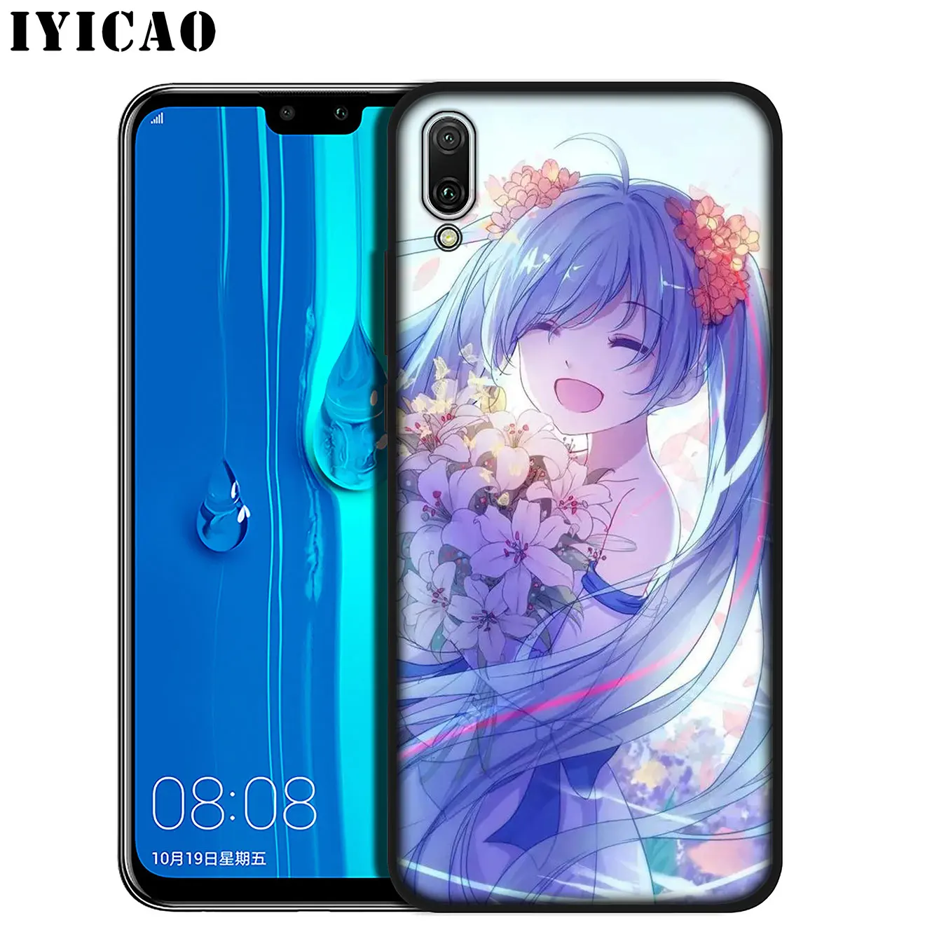 IYICAO Hatsune Miku аниме девушка Vocaloid Мягкий силиконовый чехол для телефона Huawei Mate 30 20 10
