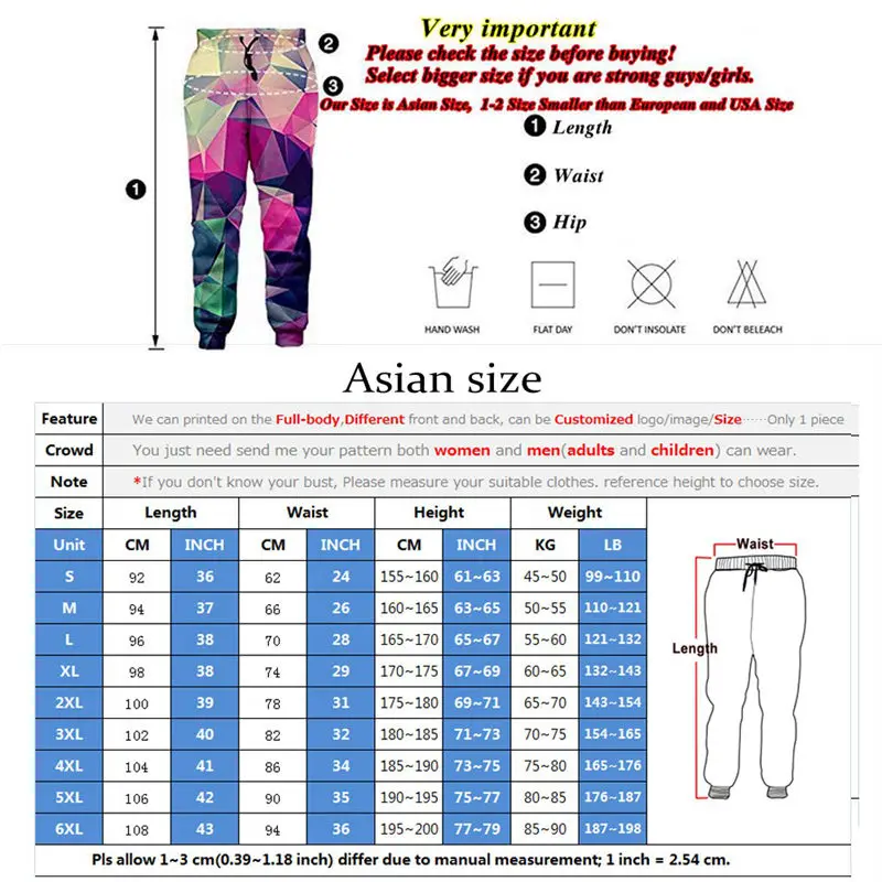Fashion Brand New Red Blue Paisley Sweatpants Men Women Rappers 3d Print Joggers Unisex Street Hip Hop Rock Trousers Custom 7XL | Мужская