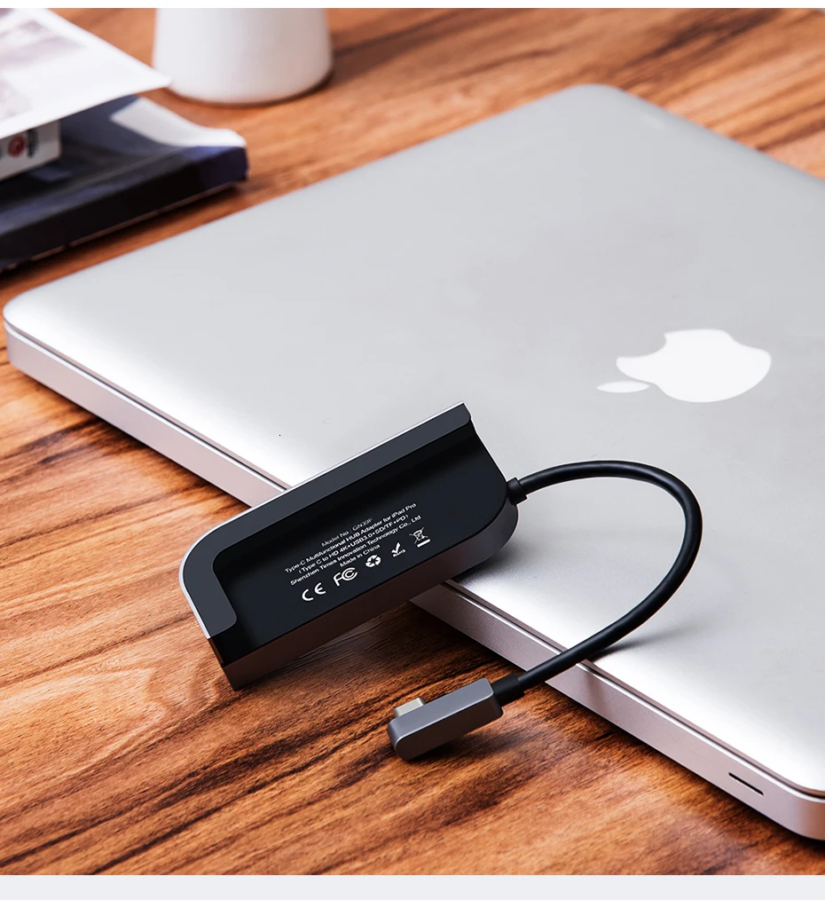 USB C концентратор Baseus для iPad Pro 12,9 11 type C концентратор для HDMI USB 3,0 PD порт 3,5 мм разъем USB-C usb-хаб адаптер для MacBook Pro