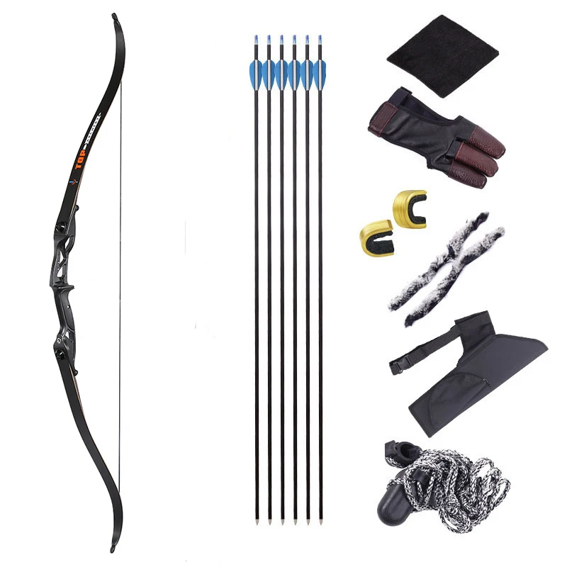 

High-quality Metal 30-50 Lbs Bow. Powerful Archery Recurve Bow For Outdoor Hunting And Shooting Competitions.