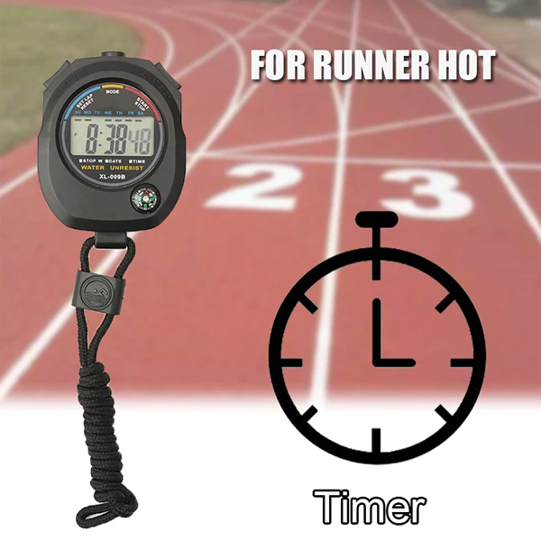 STOPWATCH alarm clock counter handheld compass watch digital sw 99 S0412 sent from Italy | Инструменты