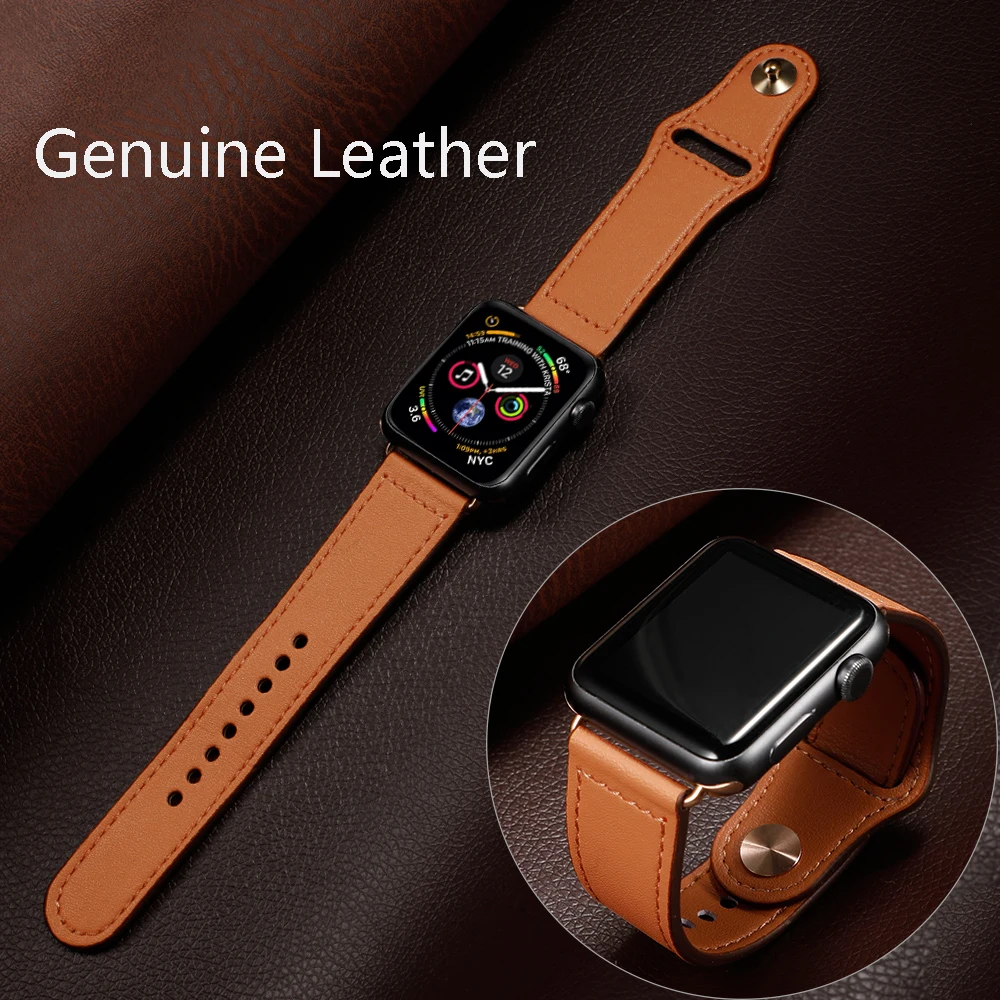 Lbiaodai кожаный ремешок для apple watch 4 44mm 40mm apple watch ремешок 42 мм/38 мм ремешок для apple watch iwatch band 40mm ремешок apple watch ремешок для apple watch 3 ремешки для apple watch 4