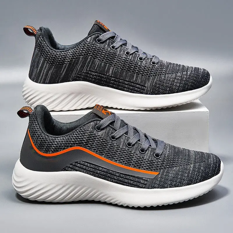 Кожаные мужские кроссовки трендовая повседневная обувь итальянские дышащие для