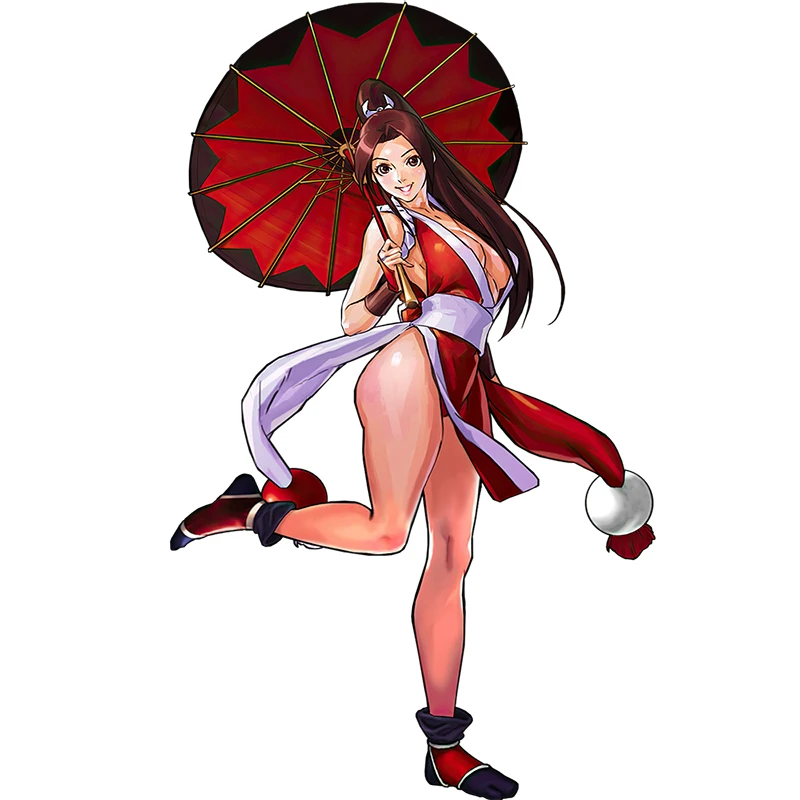 Three Ratels CDM376 Mai_shiranui аниме девушка персонализированные креативные наклейки и для