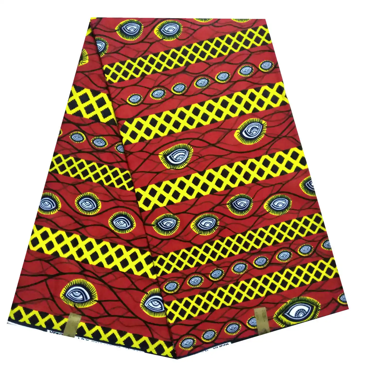 Ghanaian Kente Ткань с воском гарантированное настоящий голландский настоящий воск дизайн для ткани горячий Veritablee воск печать ткань в 6 ярдов - Цвет: as picture