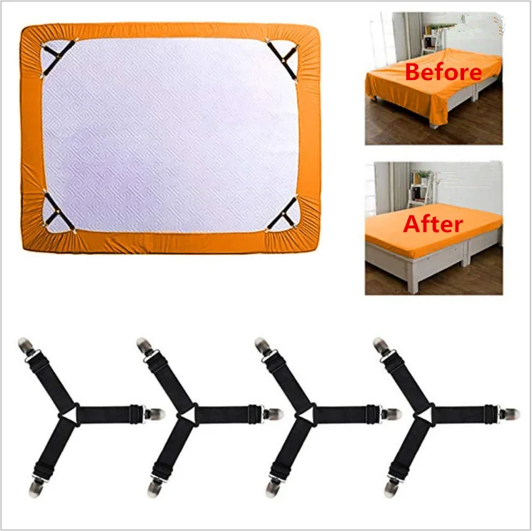 Эластичные зажимы для простыней комплект|Бельевые прищепки| |