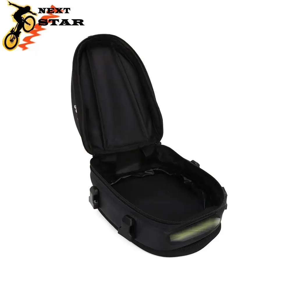 Новинка 2019 брендовая универсальная черная сумка для заднего сиденья мотоцикла