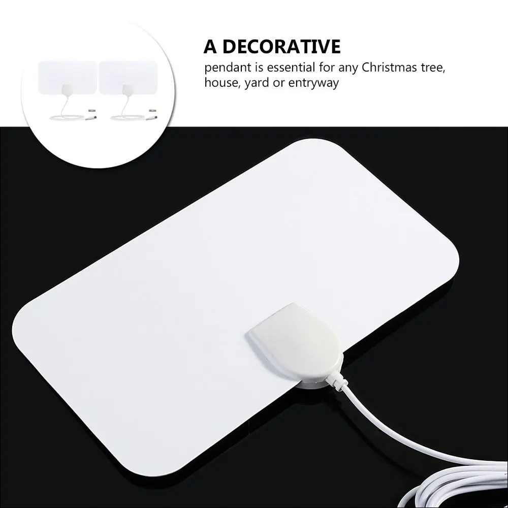 

2pcs Replaceable Indoor TV Antenna High Definition Signal Receiving Antenna