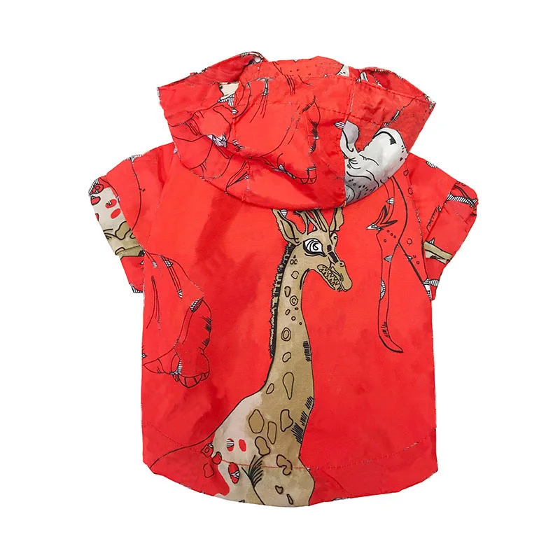 

Bichon Frise Hoodies for Poodle Windbreaker for Chihuahua Jacket for Schnauzer Costume PC1136