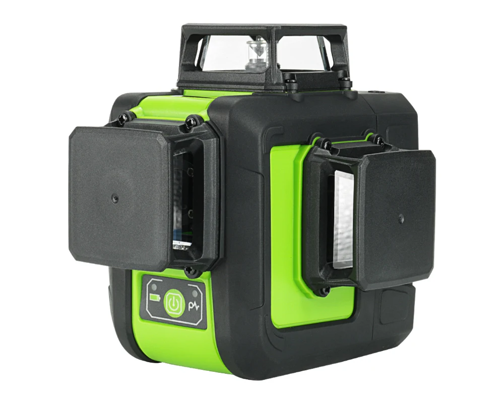 Лазерный 3D уровень 12 линий Горизонтальные и вертикальные поперечные линии