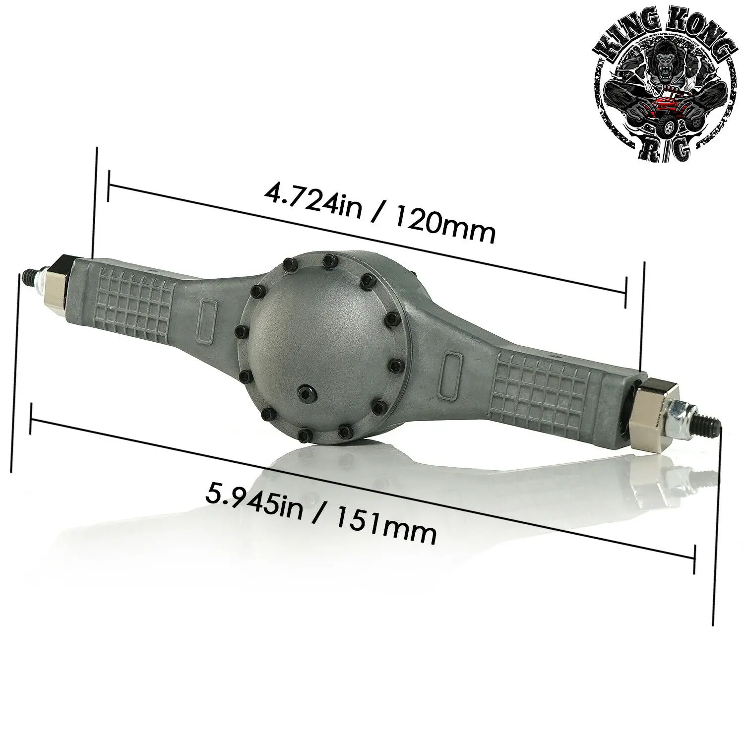 kingkong rc 120 мм diff металлический мощнос