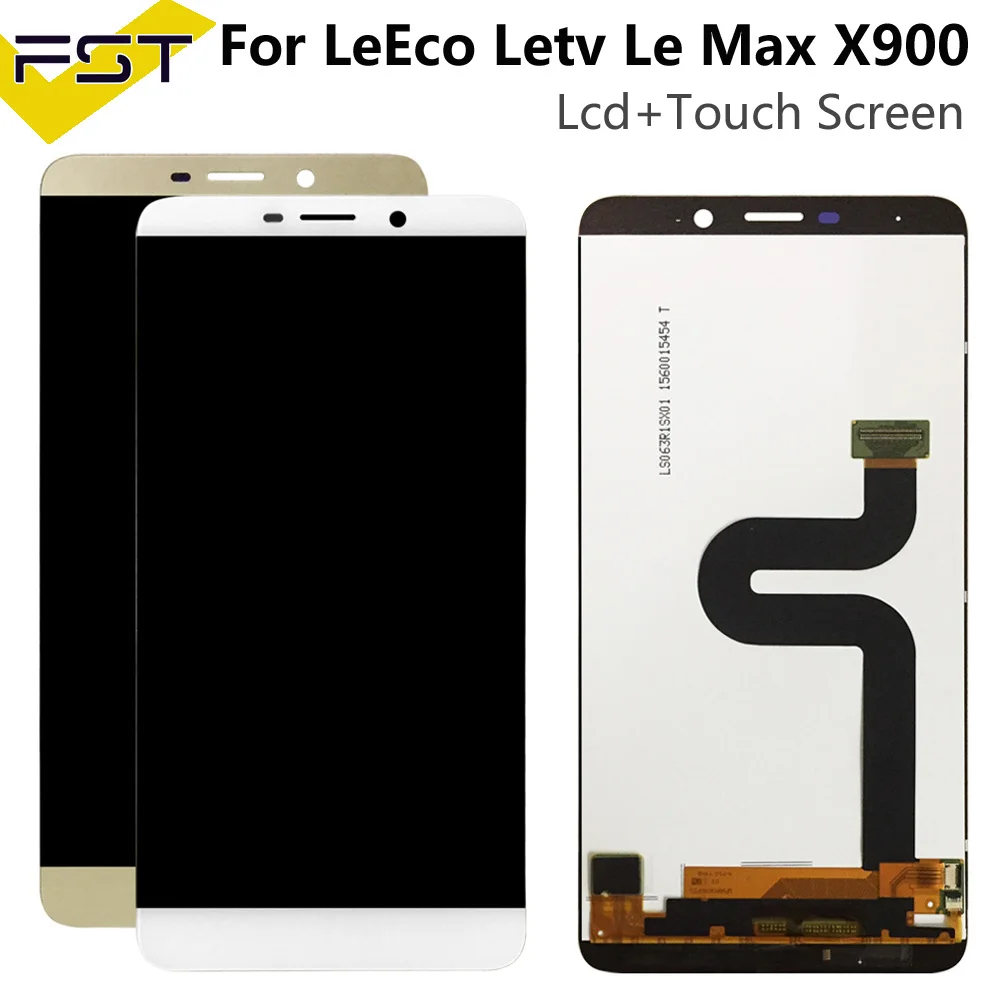 Для LeEco Letv Le Max X900 ЖК-дисплей кодирующий преобразователь сенсорного экрана в сборе Замена Le Max 6,3" Letv X900 lcd