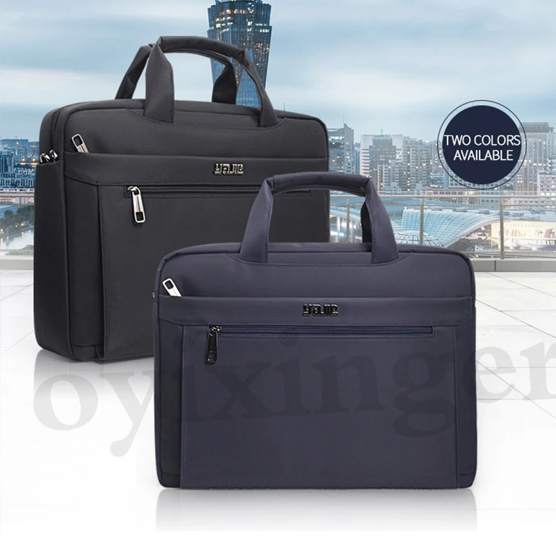 OYIXINGER Men's Business Briefcase For Lenovo Dell Acer 15.6 INCH Laptop Bag Computer Handbag Large Durable Travel Shoulder Bags