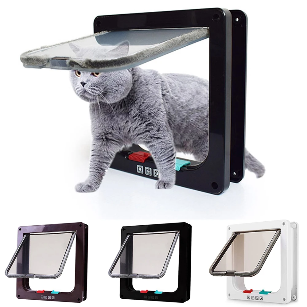 3 размера ABS Пластик мелких животных ворота комплект Регулируемый для собак кошек