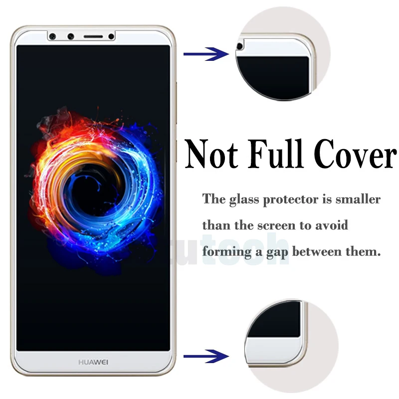 Actutech 2 PCS 9H Hard Toughed Tempered Protective Glass for Huawei P20 Pro P10 Plus P9 Lite Screen Protector P8 | Мобильные