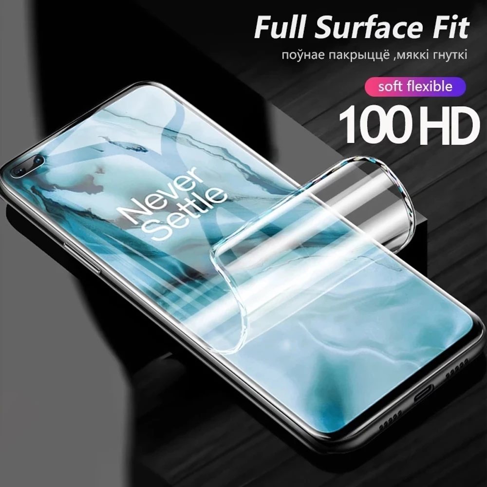 

HD Protective Film the For OnePlus Nord Screen Protector For One Plus Nord2 Nord 2 For One PlusNord N100 N10 N200 Hydrogel Film