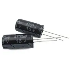 

5PCS/LOT Electrolytic capacitors 25V 4700UF Volume: 16*25mm