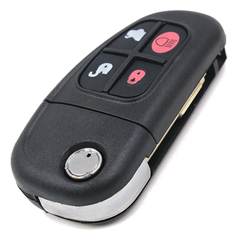 Keyecu для Jaguar X-type S-type XJ XJ8 XJR 2001 2002 2003 2004 2005 2006 2007 2008 корпус автомобильного ключа