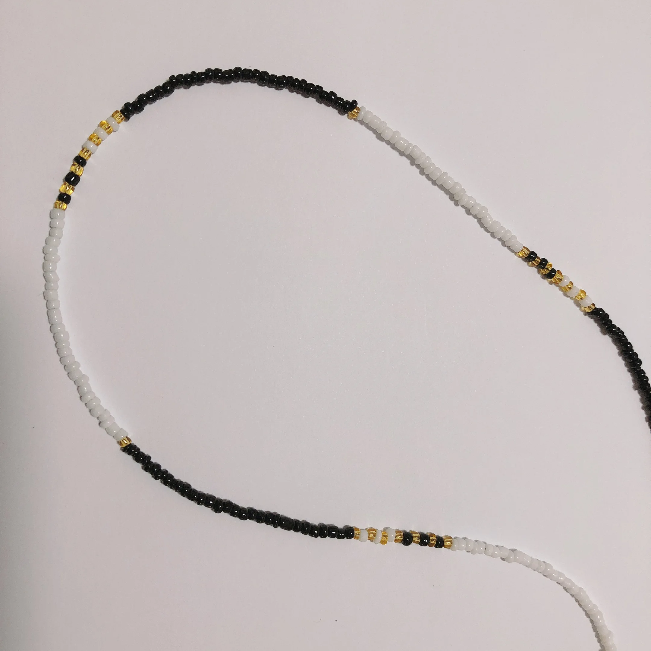 Черные белые акриловые бусины цепочка для очков шнур веревка солнцезащитных