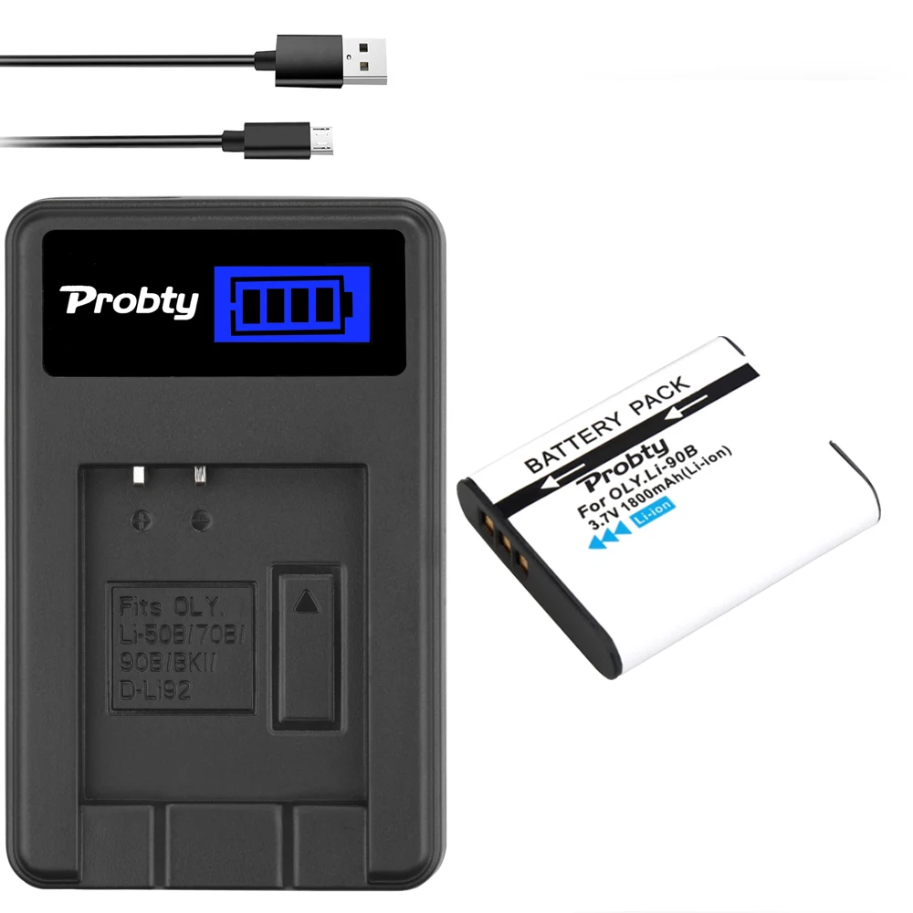 Li-90B Li90B Li-92B Battery For Olympus Tough TG-6 TG-5 TG-Tracker SH-1 SH-2 SP-100 IHS TG-1 TG-2+LCD USB Charger | Электроника