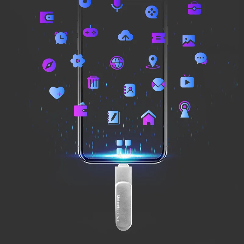 флешка usb/ZIMAI FD02/флешка 64 гб/для