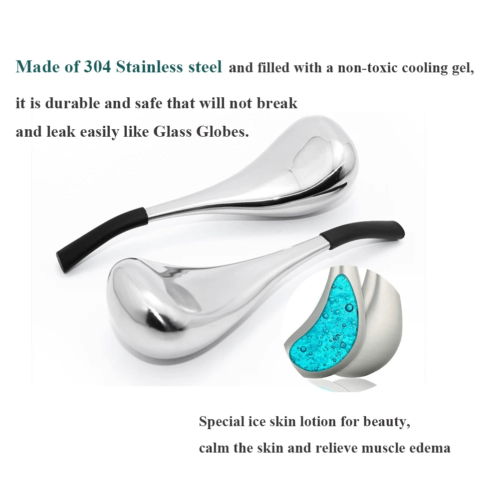 Склеивающие палочки для кожи лица ледяное охлаждение роликовый инструмент