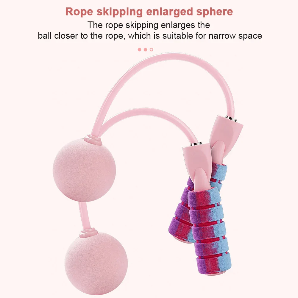 

Fat Burning Weight Loss For Fitness Exerciser Weighted Handles Cordless Jump Rope Gym Equipment Kids Adult Home Multifunctional