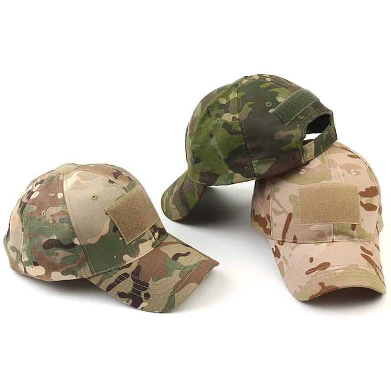 Новая Тактическая Военная камуфляжная шляпа простая армейская охотничья Кепка