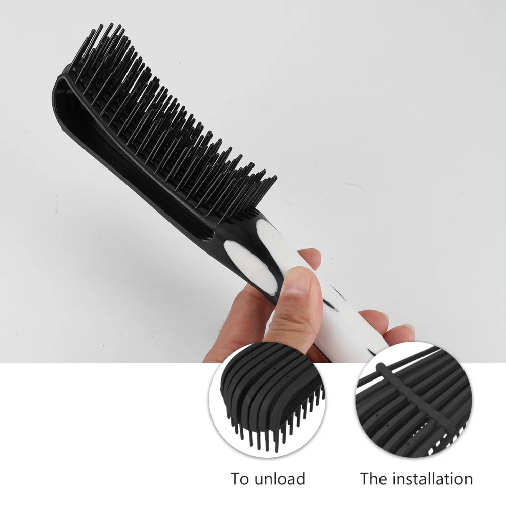 

2Pcs Octopus Straight Curly Hair Comb Tangled Brush Stylish Comb