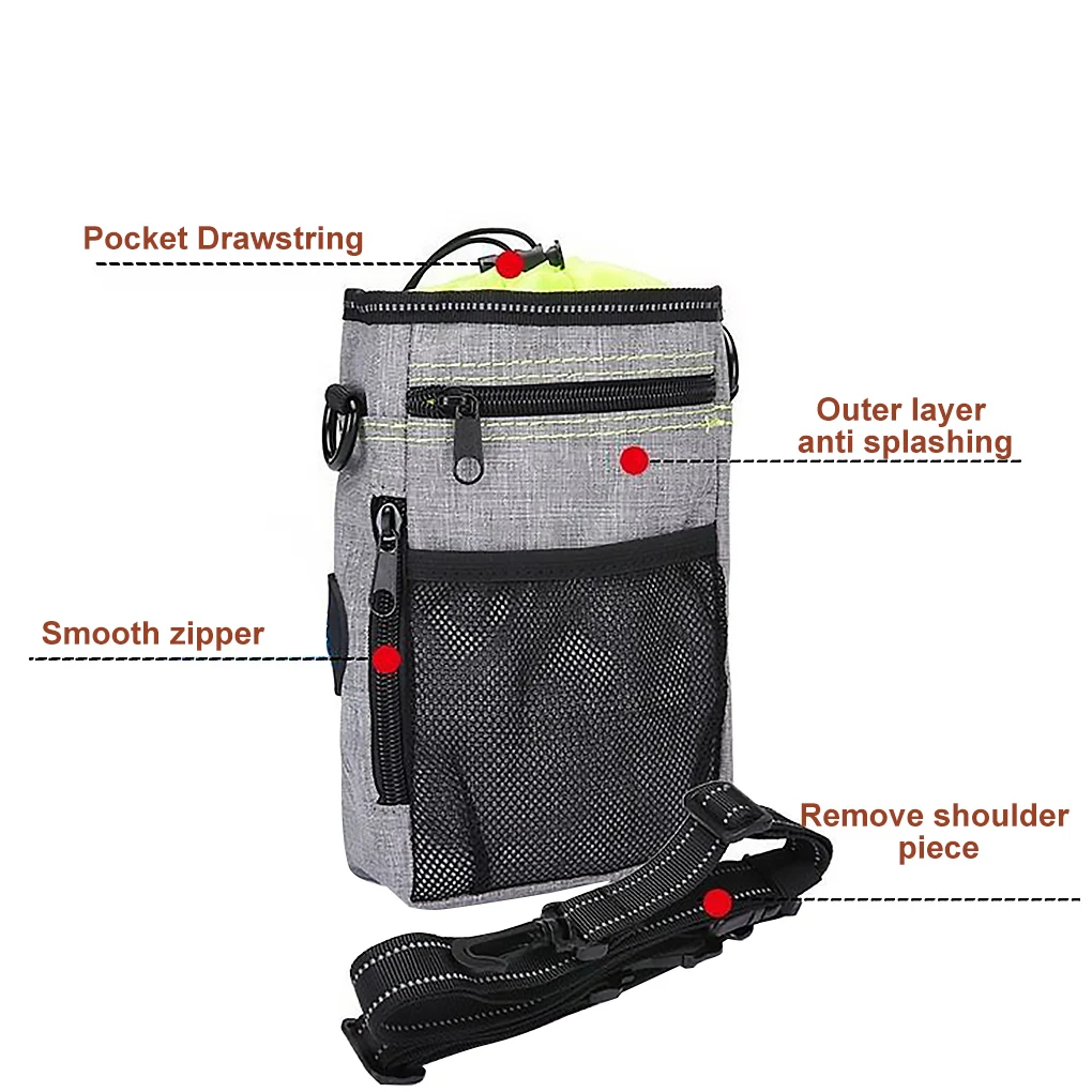 Тренировочный наплечный мешок для домашних животных пищевая игрушка хранения