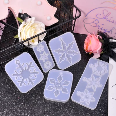Snowflower ожерелье серьги браслет ювелирные изделия прессформы Подвески