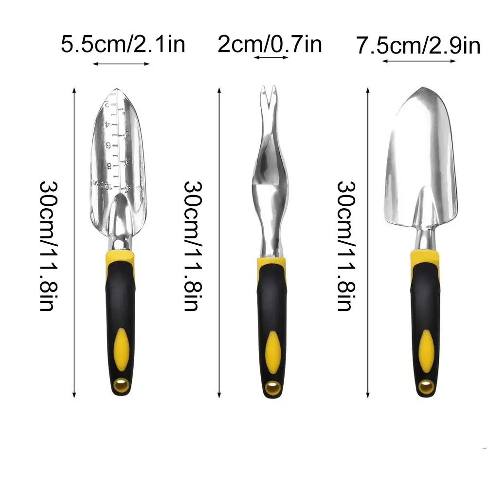 

5PCS Set Gardening Tools Set Non-Slip Hand Tool With Trowel Transplanted Cultivator Weedier Weeding Fork For Garden Plants