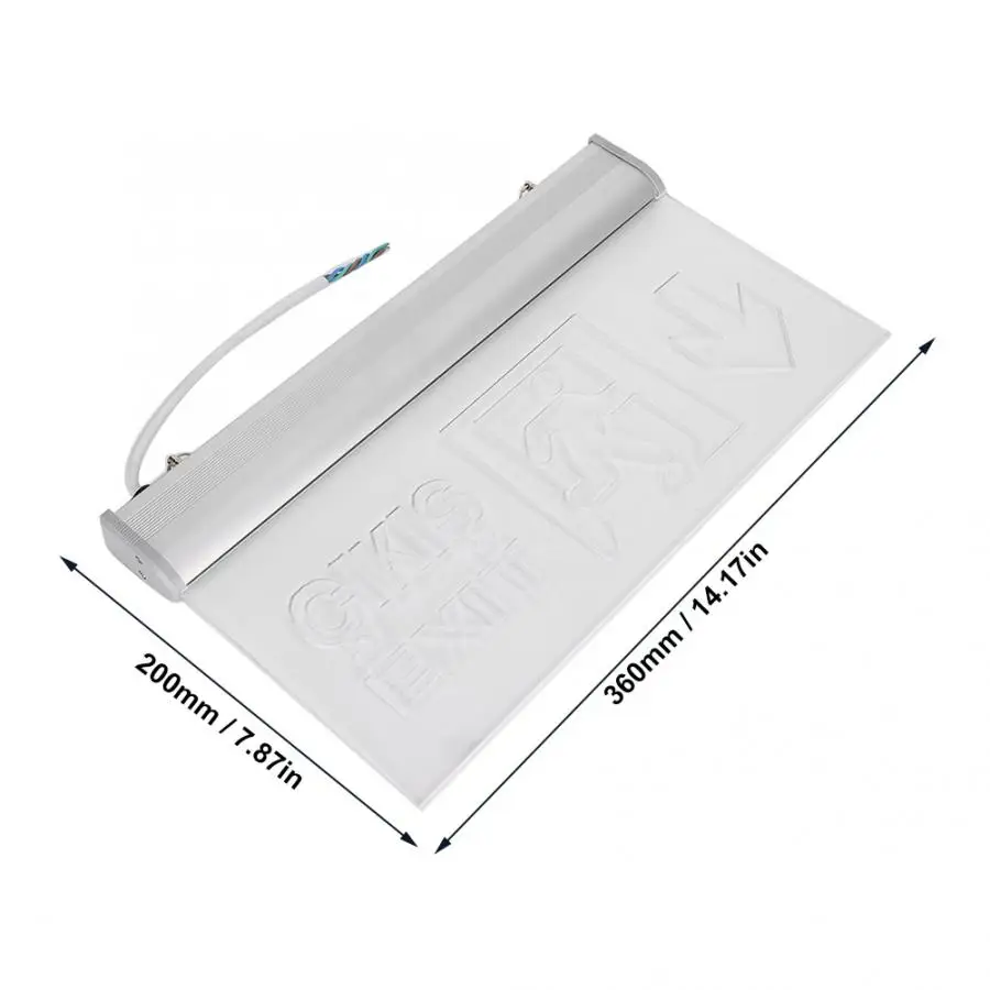 Светодиодный индикатор Безопасности PMMA 220 В арабский + английский 2019|Дорожный