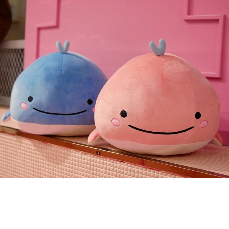 

25cm 40cm Cute Dolphin Cartoon Animal Whale Pillow Sofa Decoration Girls Doll Kid Toy