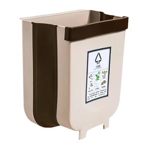 Складная мусорная корзина, контейнер для отходов, мусорная корзина, Кухонное мусорное ведро, мусорная корзина, пластиковая мусорная корзина