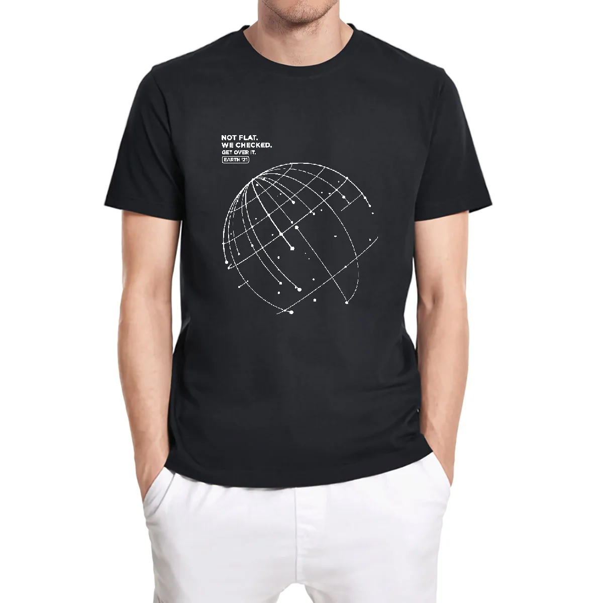 

Забавная Мужская футболка унисекс, с круглым вырезом, из хлопка