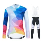 Женские вело-Джерси 2022, весенняя одежда с длинным рукавом для езды на велосипеде, одежда для езды на горном велосипеде, женская модная майка, вело-Джерси, комплект