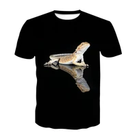 animals lizard snake 3d t shirt summer casual men t shirts fashion streetwear women pullover short sleeve tops