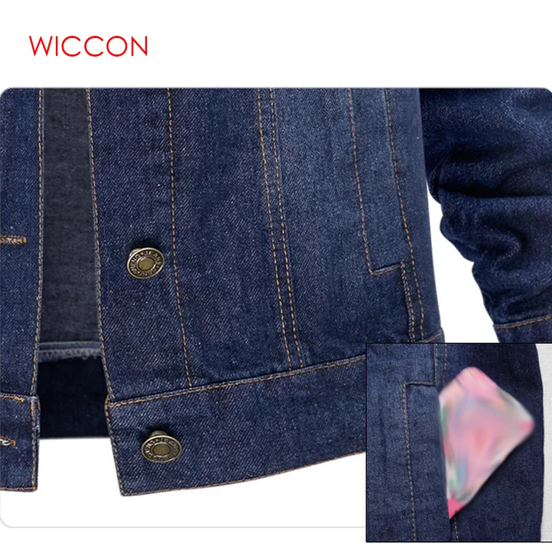 Женская джинсовая куртка большого размера 5XL на осень и зиму короткая с длинным