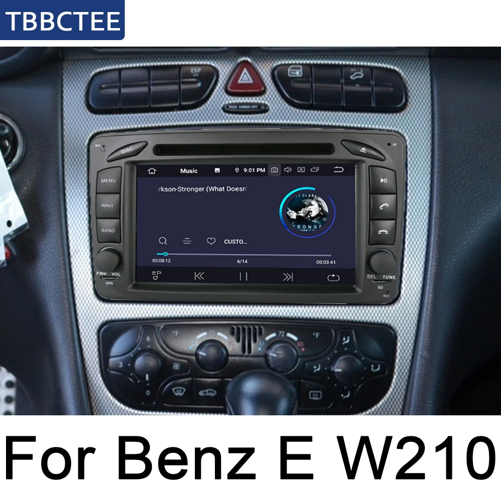 Автомобильный мультимедийный плеер для Mercedes Benz E W210 1998 ~ 2002 NTG GPS Android автомобильное