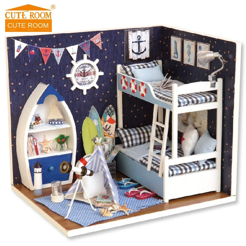 

P235 New Hot Diy Hut Starry Sky Creative Hand-assembled Building Model Toys for Men and Women Birthday Gifts