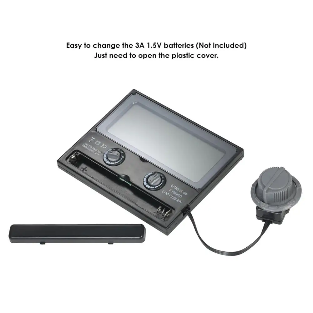 Сварочный шлем козырек щит на солнечной батарее ААА автоматическая лакирующая