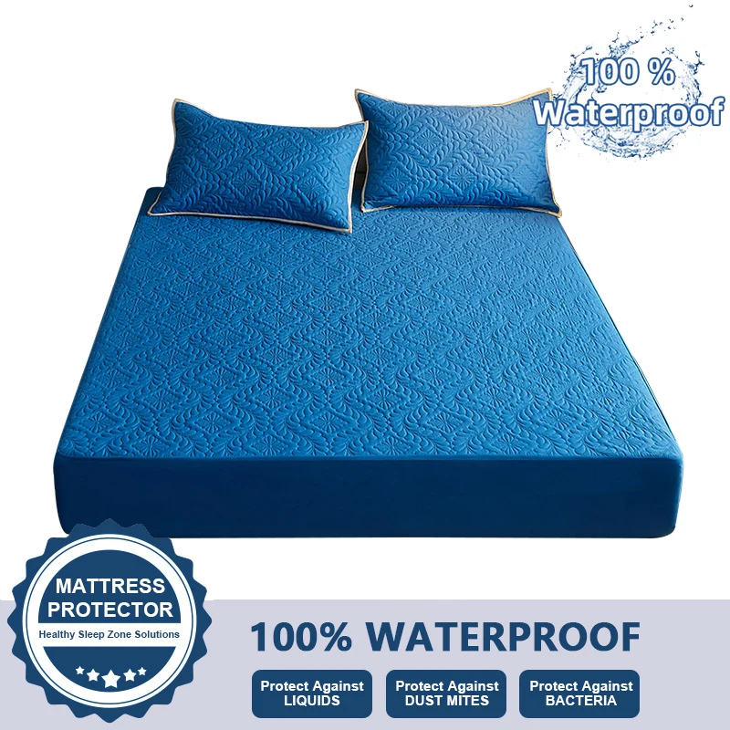 Детский водонепроницаемый складной наматрасник протектор моющаяся простыня