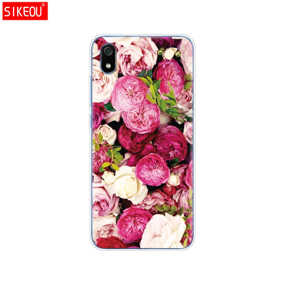 33788 Силиконовый чехол для xiaomi redmi 7a Чехлы Защитная мягкая задняя крышка из ТПУ на redmi 7 a бампер hongmi 7a чехол для телефона coque - Color: 33788