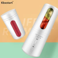 zk30 300ml portable electric multifunction juicer macine usb recharging mini simple juicer fruit squeezer smoothie blender